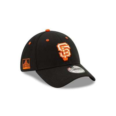 San Francisco Giants Gorra | New Era MLB Batting Practice 39thirty Stretch Fit Cap Mexico - Negros